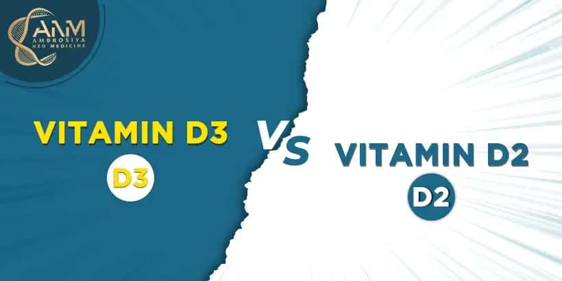 Difference between Vitamin D3 and D2 blog post