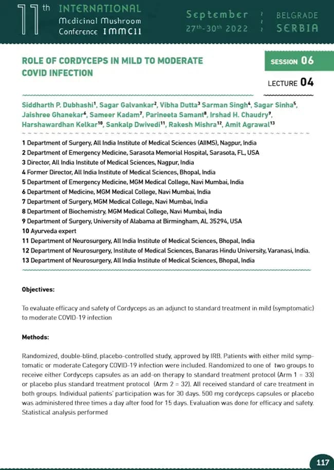 International Medicinal Mushroom Conference, Belgrade